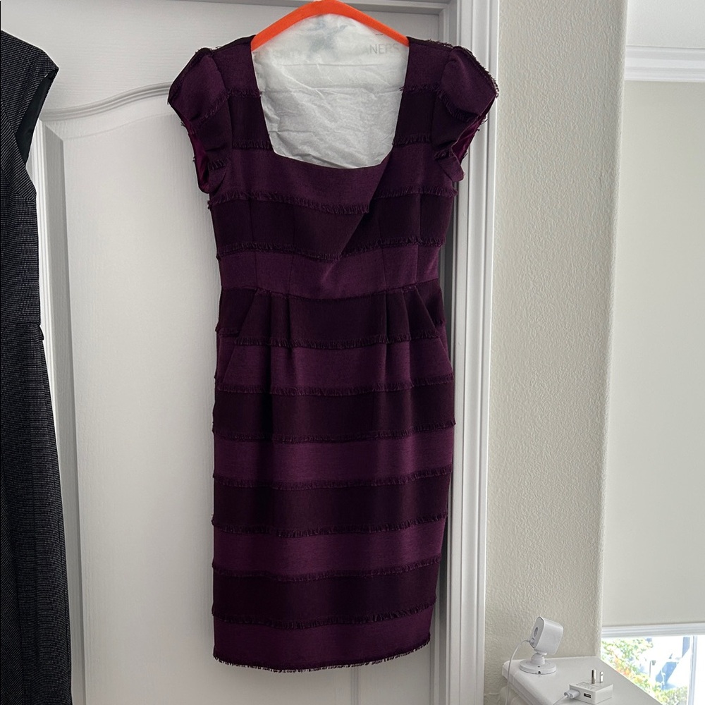Nanette Lepore Deep Purple Mini Dress